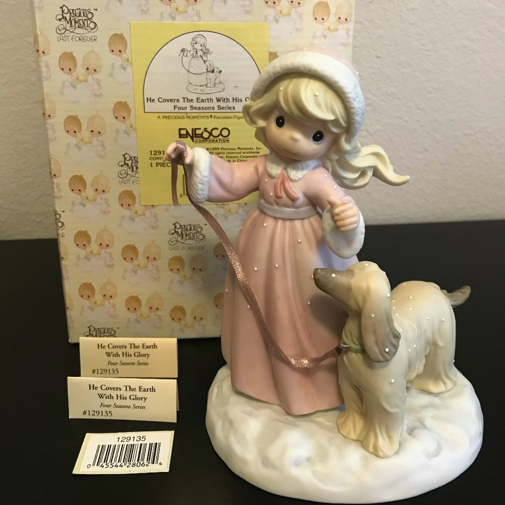 Precious Moments - He Covers The Earth With His Glory - Four Seasons Series 1999